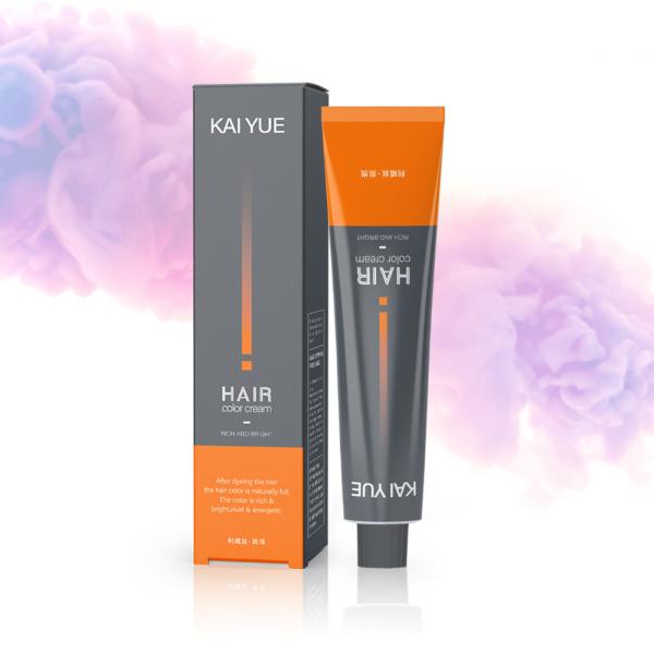 Aluminum Tube Ammonia Free Permanent Hair Color Cream