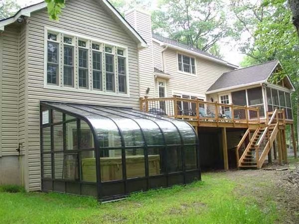 Buy Beautiful Glass House Cube Structure Weather Resistant High Durability at wholesale prices