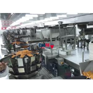 Multihead Weighing Machine Multihead Weigher for Snack with Spices Waterproof