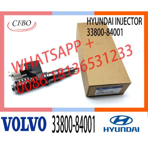 Buy Diesel Engine Fuel Injector 33800-84001 Diesel Engine Injector 33800-84001 For Diesel Engine D6CA at wholesale prices