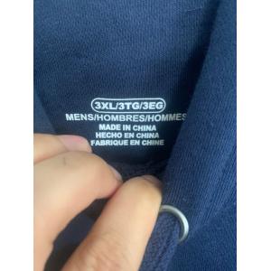 Blue Pullover Men's Casual Hoodies