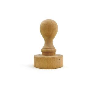 Natural Wood Stamp Handle, Children's Montessori Stamp Toys