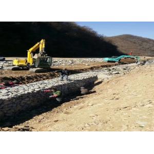 Low Carbon Steel HD Galvanized Gabion Mesh Cage