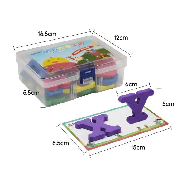Small Size Educational Learning Products EVA Magnetic Letter Set