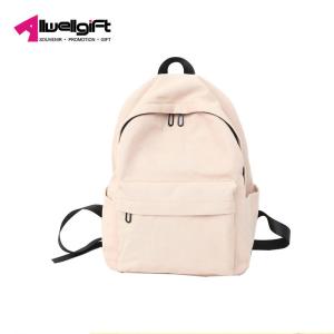 China Breathable Canvas Large Capacity Backpack Wear Resistant With Computer Interlayer on sale