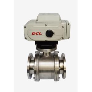 Modulated Electric Actuated High Vacuum Ball Valve DN50 To DN200