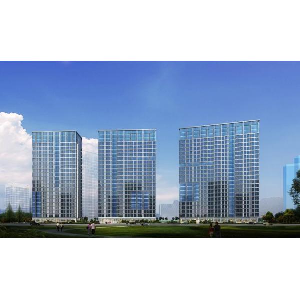 Buy Invisible Curtain Wall Design For Commercial / Residential / Industrial Project at wholesale prices