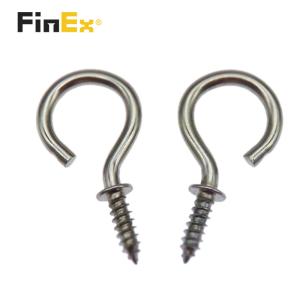 Zinc Plated Finish Brass Eyelet Screws customizable With Length 500mm