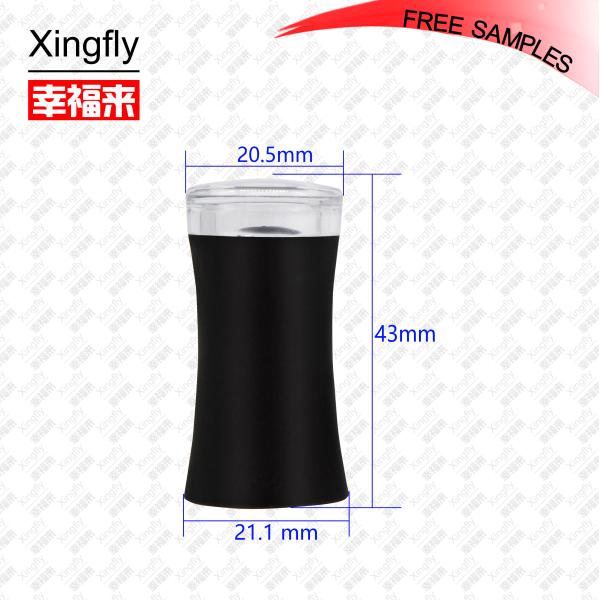 15K Caliber Nail Polish Cap 20.1mm*21.2mm Diameter Plastic PP / ABS