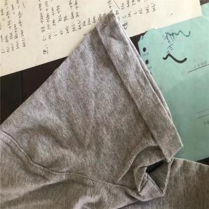 Men'S V Neck Cotton Tee