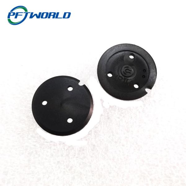 Industry Plastic Injection Moulding Parts Hexagon Socket Screw Black Plastic Cover