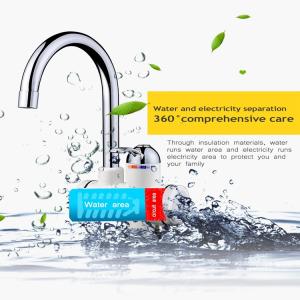 Wall Mounted Dual Use Electric Instant Water Heating Tap 0.04-0.5MPA Lower Inlet