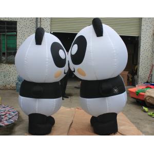 Giant Inflatable Panda Bear For Promotion , Attractive Custom Inflatable