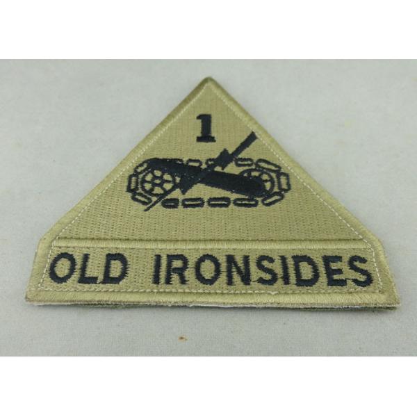 Buy Old Ironsides Custom Embroidery Patches American Police Woven Patches at wholesale prices