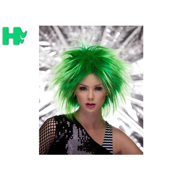 Crazy Style Synthetic Cosplay Wigs Black And White Color For Halloween Wigs