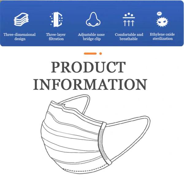 ANTI POLLUTION FACE MASK 3 PLY DISPOSABLE SURGICAL MASK 3PLY FACE MASK