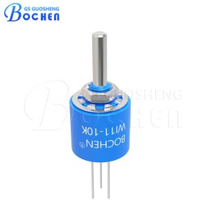 Adjustable Shaft Single Turn Cermet Trimmer Potentiometer 100k