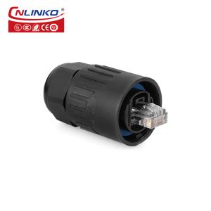 IP68 Waterproof Ethernet Connector RJ45 Female to Male Cat5 Network Cable RJ45