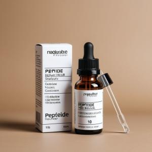 Customizable Dropper Bottle Sticker for Pharmaceutical Oil Peptide Package