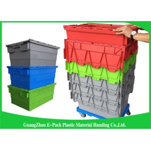 Stackable Plastic Storage Containers With Attached Lids Heavy Duty