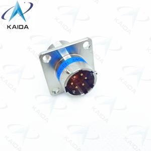 Gold Contact Finish 6 Contact Solder Type MIL-DTL-26482 Series Connector