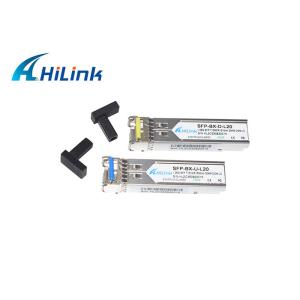 1550nm WDM 80km Fiber Optical SFP Transceiver 1.25G 1000Base