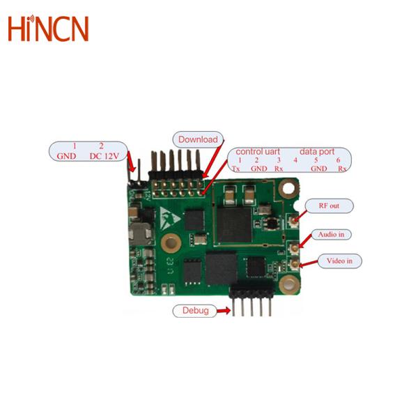 Buy 170MHz-2900MHz RF AV CVBS To COFDM Modulator Encoder Video Transmitter For Drone at wholesale prices
