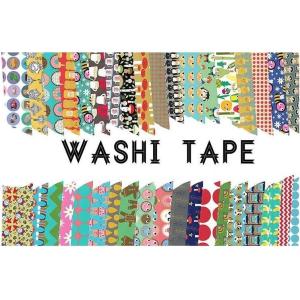 Adhesive Label Tape Label Waterproof Masking Printed Washi Paper