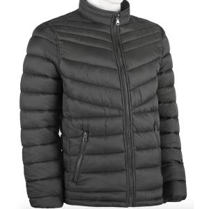 Quality Stand Collar Foldable Down Coat , Lightweight Mens Waterproof Down Coat for sale