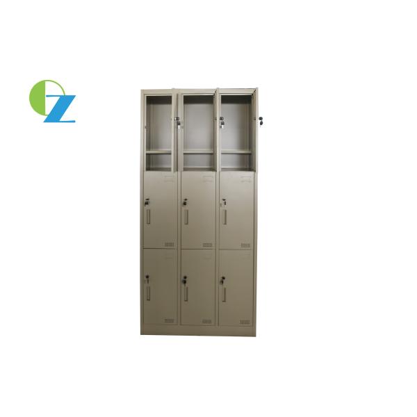 Buy Modern H1850 Steel Office Lockers KD Structure Cold Rolling Steel at wholesale prices