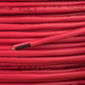 Al/Foil Shield Bare Copper Wire Core Fire Alarm Cable 2 Core 1.5mm FPLR FPLP