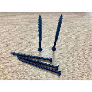 China 10g X 80mm Purlin Chipboard Screws #2 Square Drive With 4 Ribs Under Head on sale