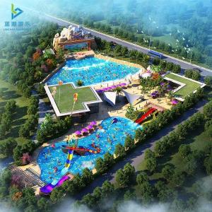 Plastic Foam Excellent Water Park Project Plan By Aqua Park Slide Factory