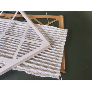 10x14x1 Air Filter Cardboard Frame With 1200CFM Airflow Capacity