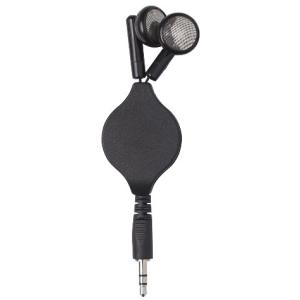 Freeuni Promotional Portable 3.5MM Stereo push button Retractable ear buds