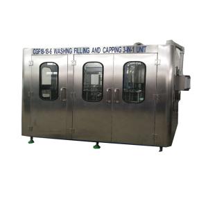 Liquid Packaging Washing Filling Capping Machine For Juice Bottle