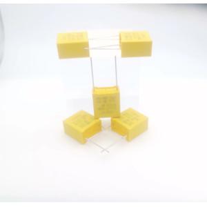Metallized Polypropylene X2 Safety Capacitor 125K 310V Yellow Color