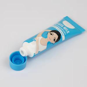 Custom Blue Shampoo Tube 50ML Plastic Laminated Tubes Refillable
