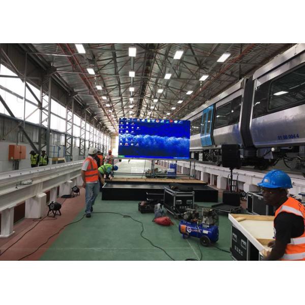 Buy Super Thin P2.5 Indoor Led Display Signs / SMD Led Wall Display With Meanwell Power Supply at wholesale prices