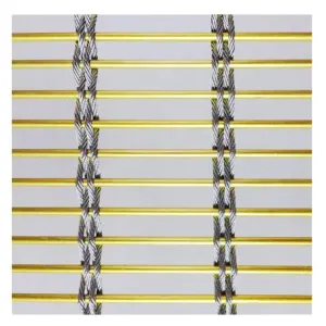 Quality Stainless Material Woven Steel Panels For Functional for sale