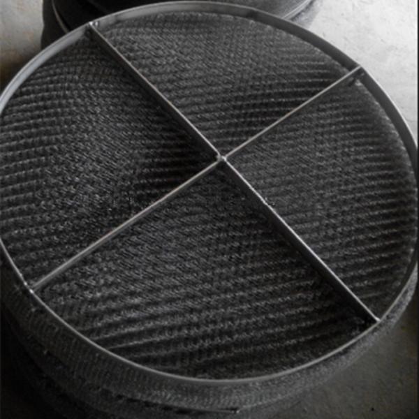 Stainless Steel Mesh / Wire Mesh Demister Light Weight Easy Maintenance