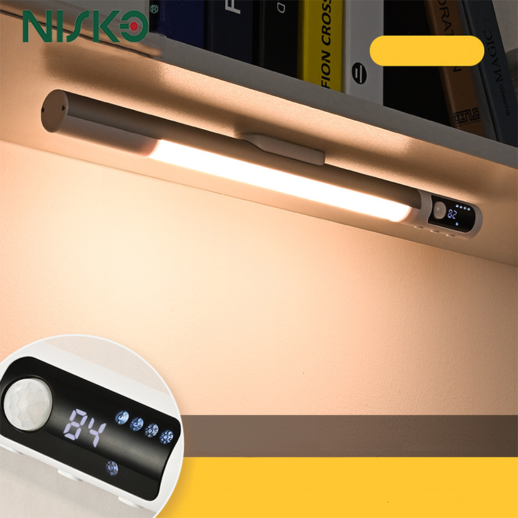 Ultra-Thin Rechargeable LED Night Light Motion Sensor Control Magnetic Wardrobe