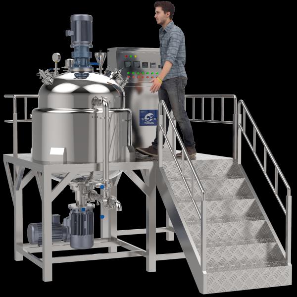 Ointment Lotion Cream Mayonnaise Petroleum Jelly Making Machine Lifting Cosmetic