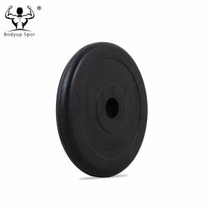 Multicolor 1 Inch Rubber Coated Weight Plates For Crossfit Training