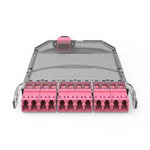 ABS Injected 3x Quad Lc Patch Panel Multimode OM4 Fiber