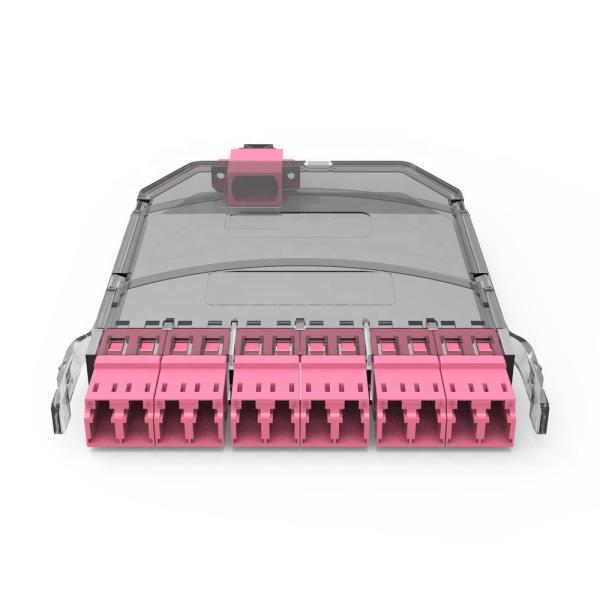 Buy ABS Injected 3x Quad Lc Patch Panel Multimode OM4 Fiber at wholesale prices