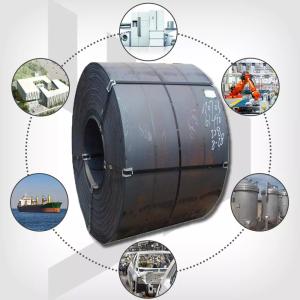 Quality Galvanized Black Carbon Steel Coil A36 Hot Rolled 610mm for sale