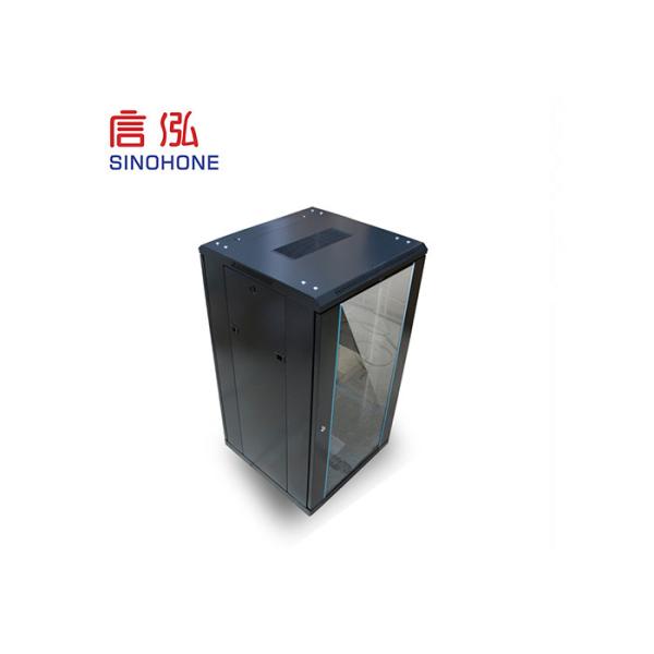 Enclosure Fiber Optic Cabinet , 19 Inch Outdoor Terminal Box Customized Color