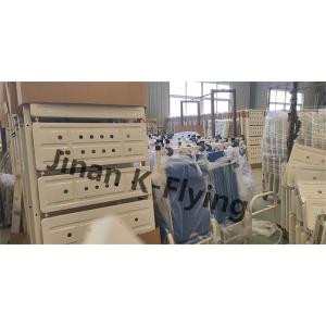 Double Handles Manual Nursing Bed Ergonomic Split Guardrail