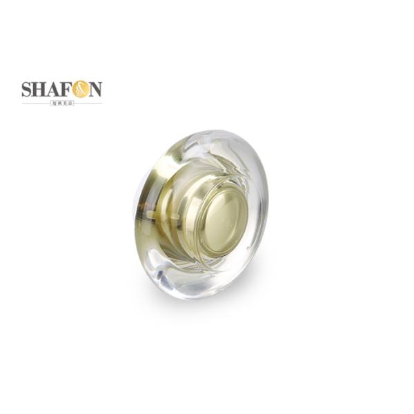 Crown Shape PMMA Empty Cosmetic Jars For Skin Care Cream 50g ISO9000 Certification